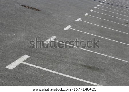 Parking spots in the city