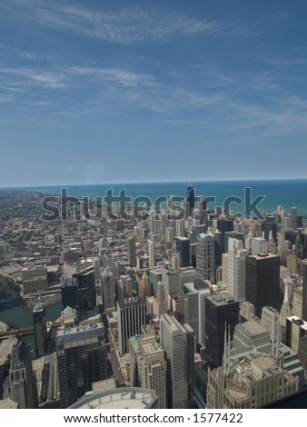 Northern view of Chicago