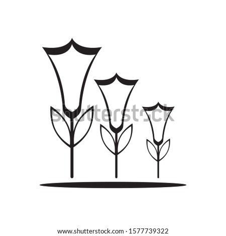 Logo Flower Icon Illustration Design