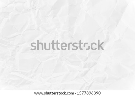 Paper texture Crumpled White.Top view. Royalty-Free Stock Photo #1577896390