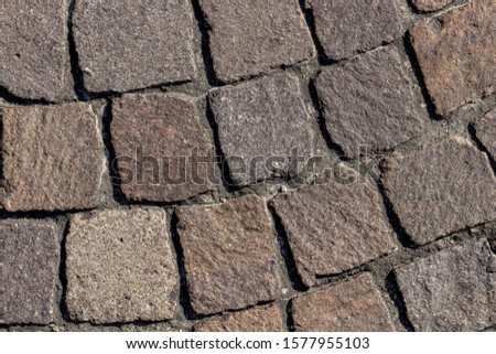 Tile texture seamless cobbled street