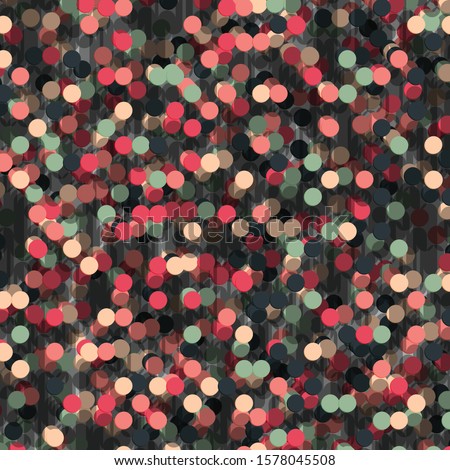 Color Abstract Circles Uniform Rain Generative Art background illustration