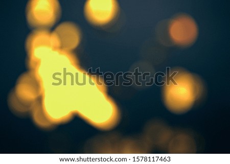 Abstract White Bokeh Lights Holiday Background
