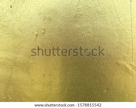Grunge gold surface texture for background