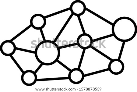 Connect icon. Group, communication, unit vector illustration