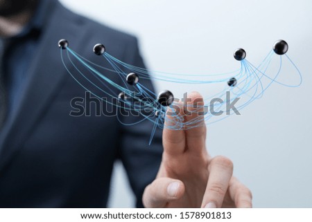 business network group in a network