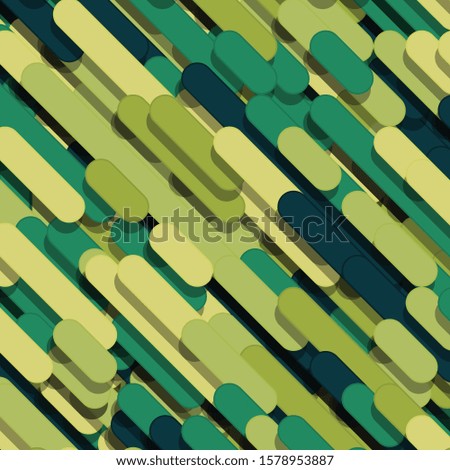 Abstract Color Lines Rain Generative Art background illustration
