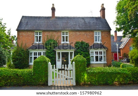 english house Royalty-Free Stock Photo #157980962