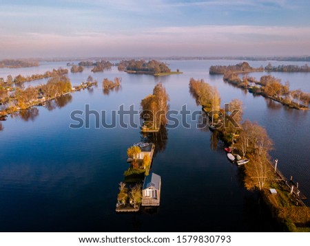  an area of lakes and sand Islands It is an important recreational area in the Netherlands