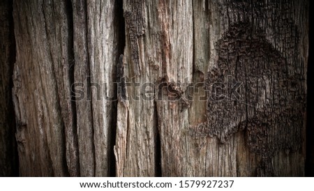 Old and weathered wooden texture, wooden background.