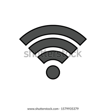Wifi Icon for Internet and Network