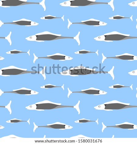 Pattern EPS vectors of texture. Fishes for scrap booking, crafting, baby shower, handmade art, blog layout, banner web, congratulation card, websites, baby clothes, bed linen, bed clothes