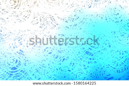 Light BLUE vector natural elegant background. Creative illustration in blurred style with roses. Hand painted design for web, wrapping, wallpaper.