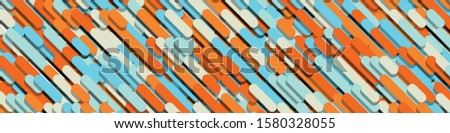 Color Abstract Lines Generative Art background illustration