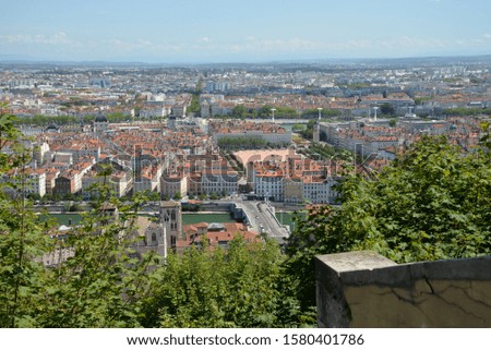 Architecture and Cityscape in Lyon, France, Europe