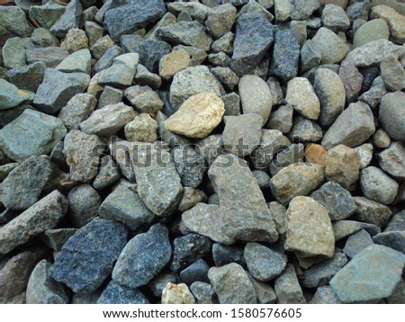 A stunning pebble for background