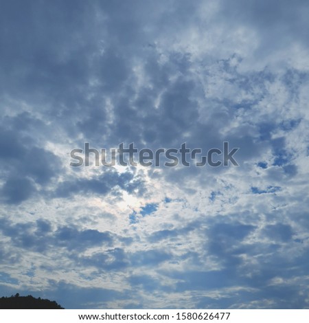 blue sky cloud lake forest wood riverside  sunset driving sea beach in  south korea nature