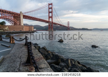 The Golden Gate Bridge From Fort Point National Historic Site.