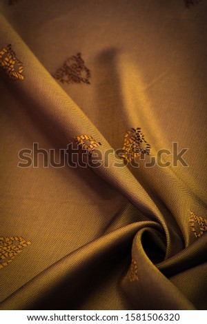 texture, background, pattern, pattern, chocolate, silk fabric, Indian red color, small pattern, Figure, which is a combination of lines, colors, shadows.