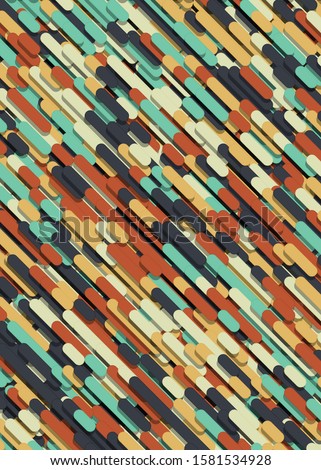 Color Abstract Lines diagonals Generative Art background illustration
