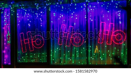 Happy Christmas with light background