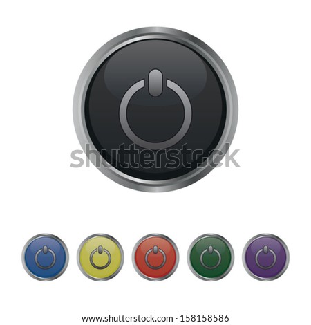 Power switch button