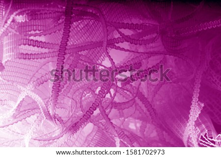 Texture background, red tulle Let your playful side show in this delightfully generous pink tulle. The red carpet is ready to shine Thin and light on the floor This is a funky way to make a spotlight