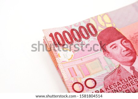 Indonesian Rupiah - official currency of Indonesia
