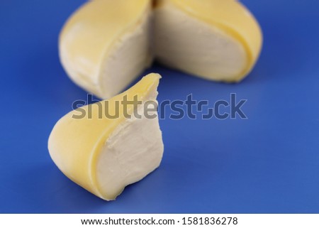 Tetilla cheese, typical Galician product. Product produced from fresh cow's milk.