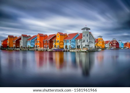 The colorful houses of Reitdiephaven