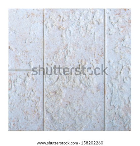 Interior wall (Wellbeing Interior) Isolated on white.