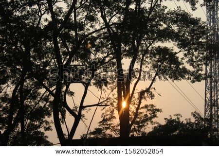 This is natural image,good village image. sun picture for village.