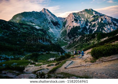 Bohinjska vratca, Slovenia, Triglavski narodni park, Julian Alps
