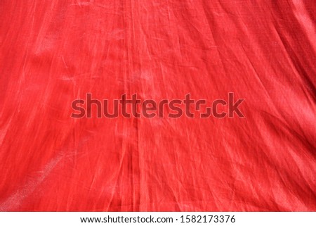 Waterproof umbrella shade,red color,beautiful fabric,background