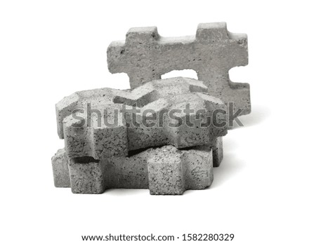 Bricks for laying on outdoor floors