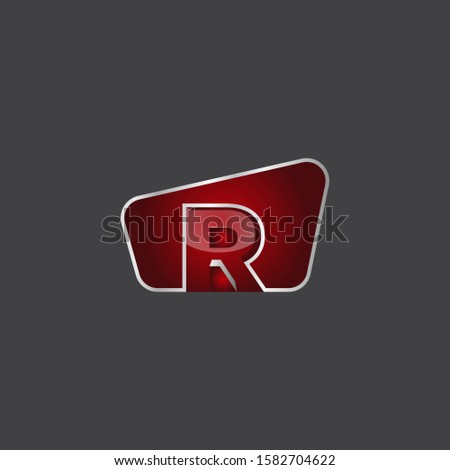 Professional multimedia 3D creative letter R logo design. Colorful 3D letter R logo vector template. Letter R concept with 3D style design vector.