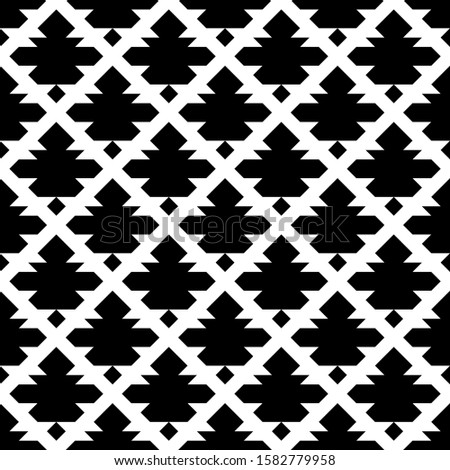 Seamless pattern. Rhombuses, figures ornament. Diamonds, shapes wallpaper. Ethnic motif. Forms, checks background. Geometric backdrop. Textile print, web design, abstract illustration. Vector artwork.