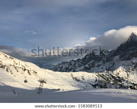 Winter wonderland in Grindelwald the first Switzerland