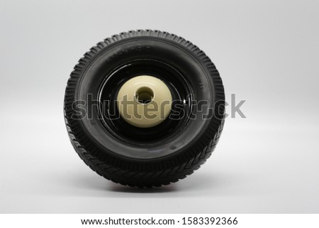 rubber wheel for a toy car