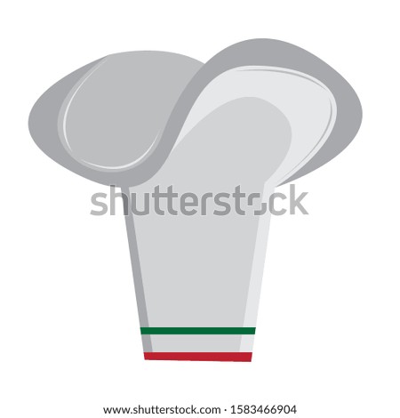 Chef Hat clip art design vector illustration image
