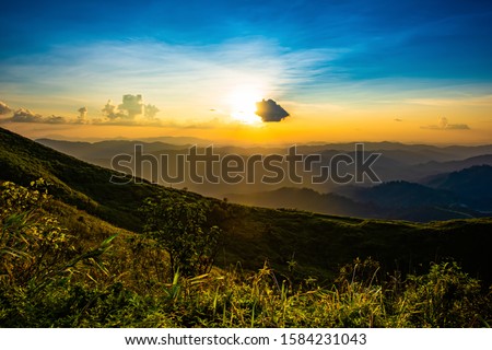 Sunset viewpoint at Noen Chang Suek
Kanchanaburi Province, Thailand