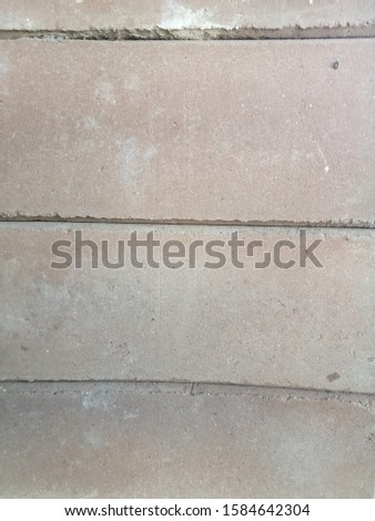 The texture of brick in the wall