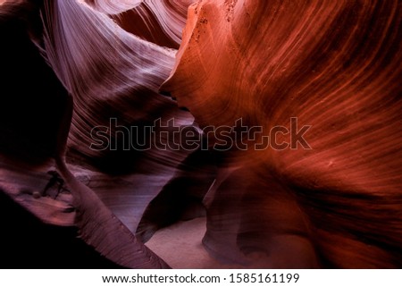 Antelope Canyon picuures, Arizona, USA