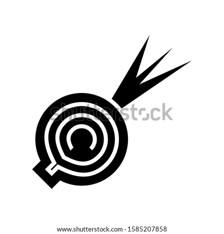 onion icon isolated sign symbol vector illustration - high quality black style vector icons
