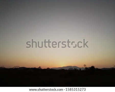 The morning sunrise background image.