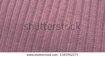 Knit Fabric Pattern. Violet Soft. White Knit Weave. Soft Scandinavian. White Sweater Background. Lavender Scandinavian Pattern. Clothes Pattern Winter.