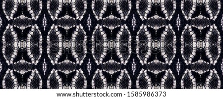 Seamless Gothic Braid Pattern. Tender Strips and Zigzags. Endless Border Lace. White and Black Color. Classical Texture for Dress.