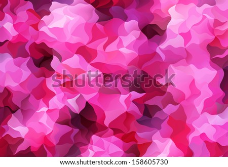 Abstract pink geometric background. 