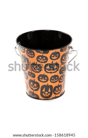 Halloween pail