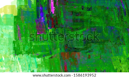 Abstract digital painting, urban landscape, textured background, colorful illustration 
